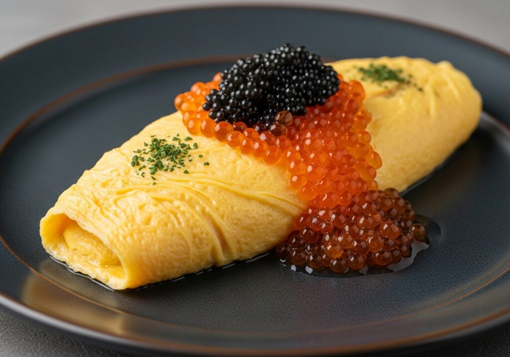 Caviar Omelet Recipe