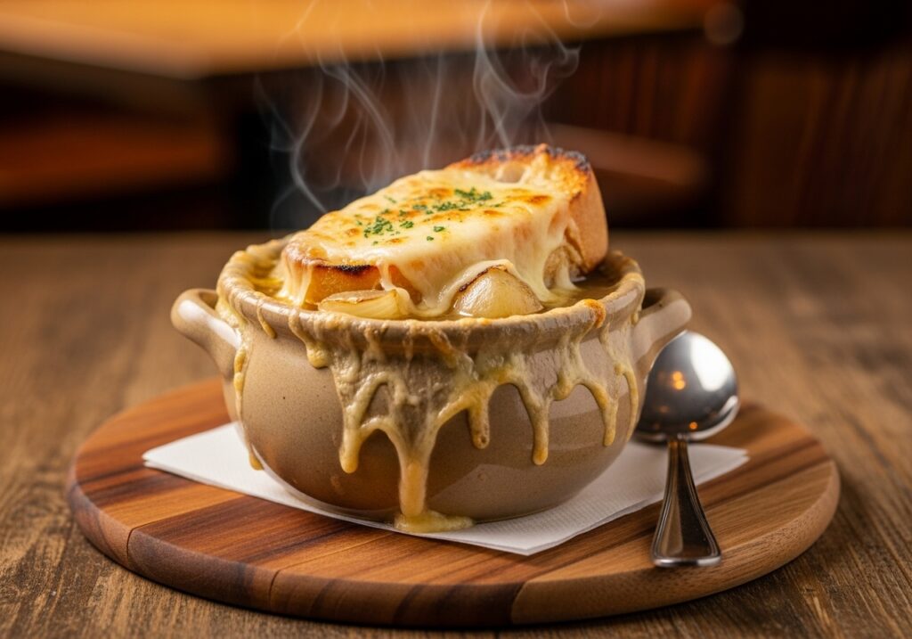 French Onion Soup with Gruyère Recipe
