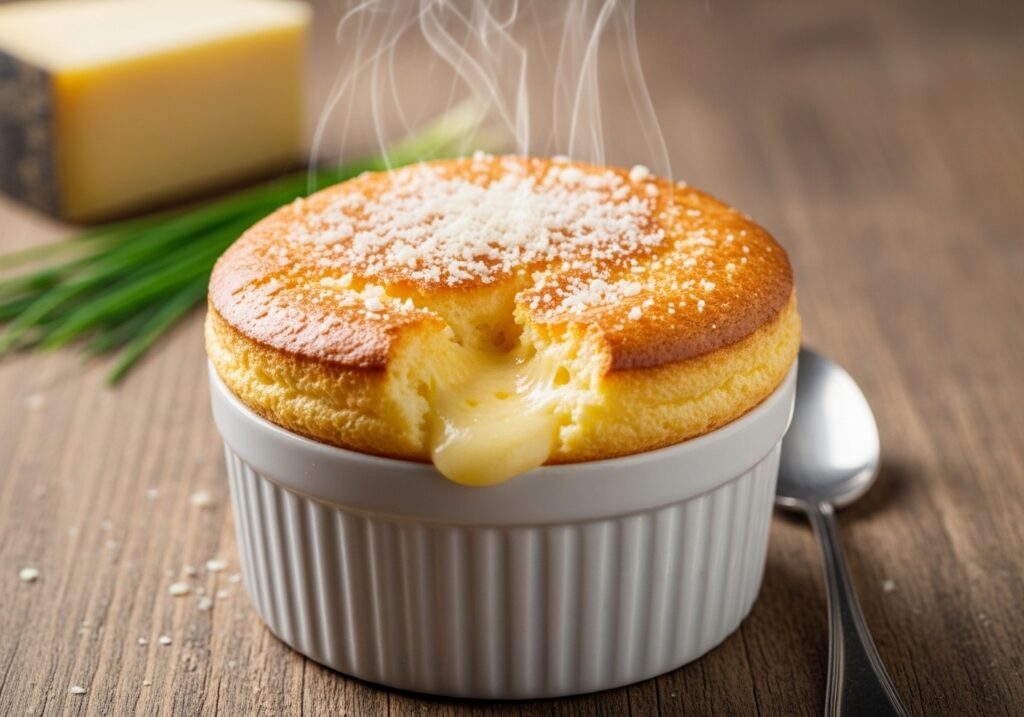 Cheese Soufflé with Gruyère Recipe