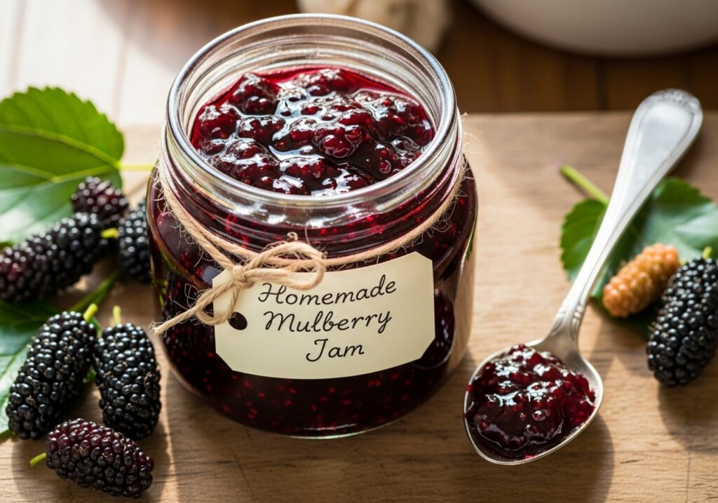 Homemade Mulberry Jam Recipe