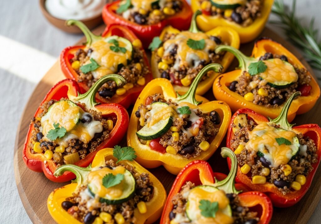 Vegetarian Stuffed Peppers Recipe