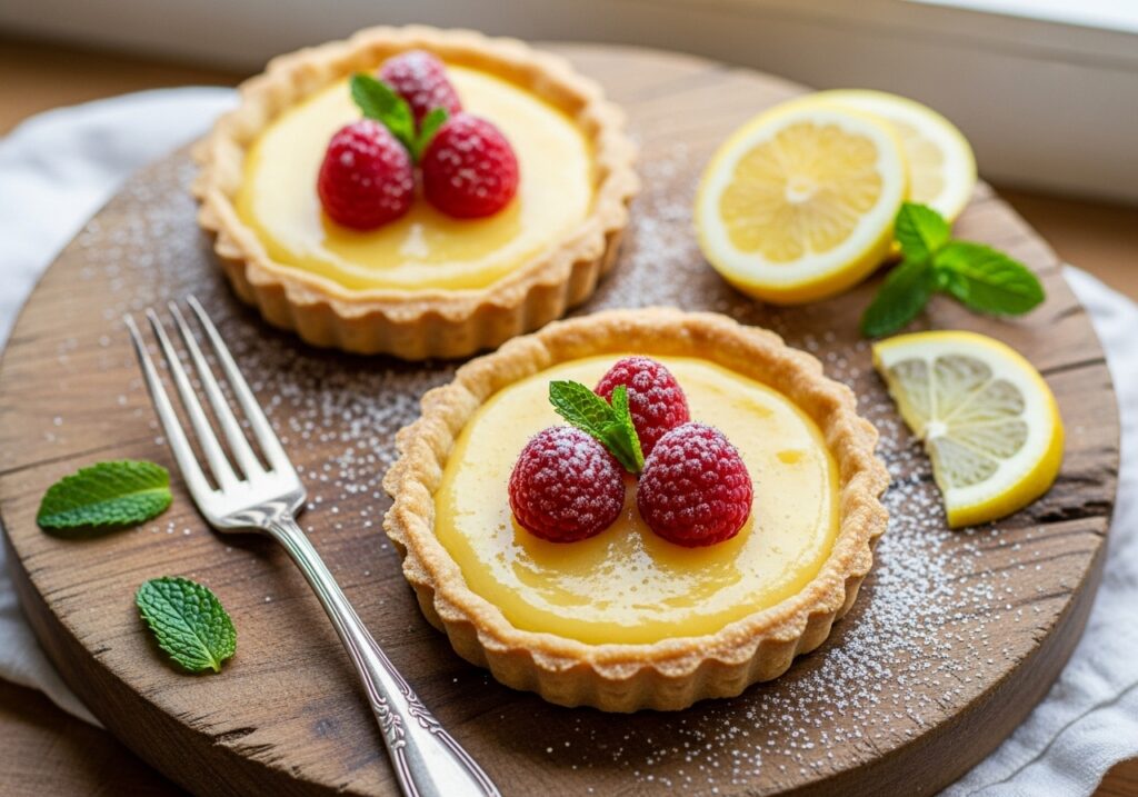 Creamy Meyer Lemon Curd Tarts Recipe